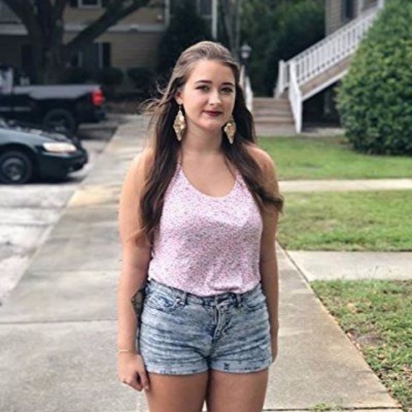 2 Pairs of Multilayer Leaf Earrings Fashion Brass - Picture 4 of 7